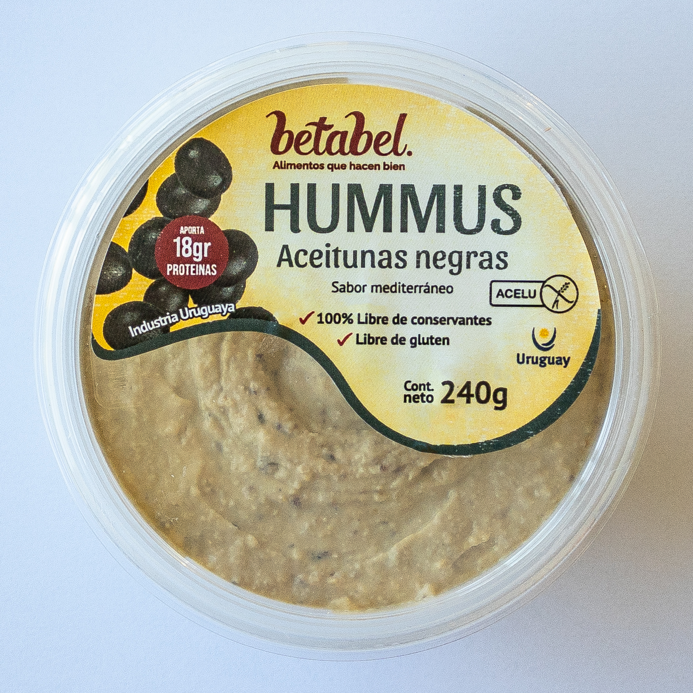 Hummus de Aceitunas negras 240 gr