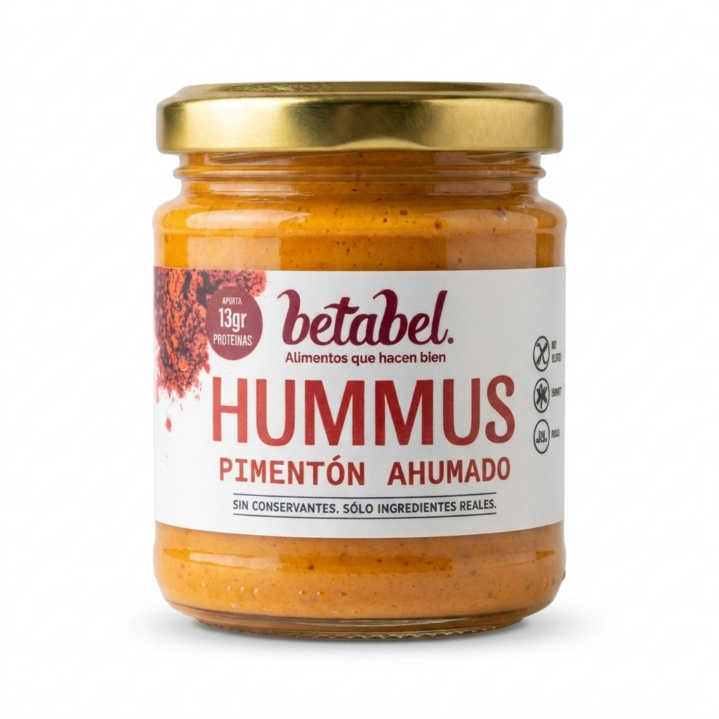 Hummus con Pimentón Ahumado 175gr