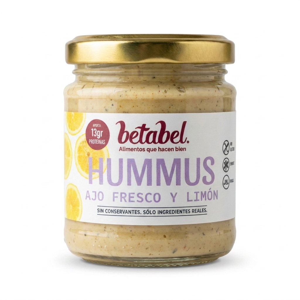 Hummus de Ajo y Limón 175gr