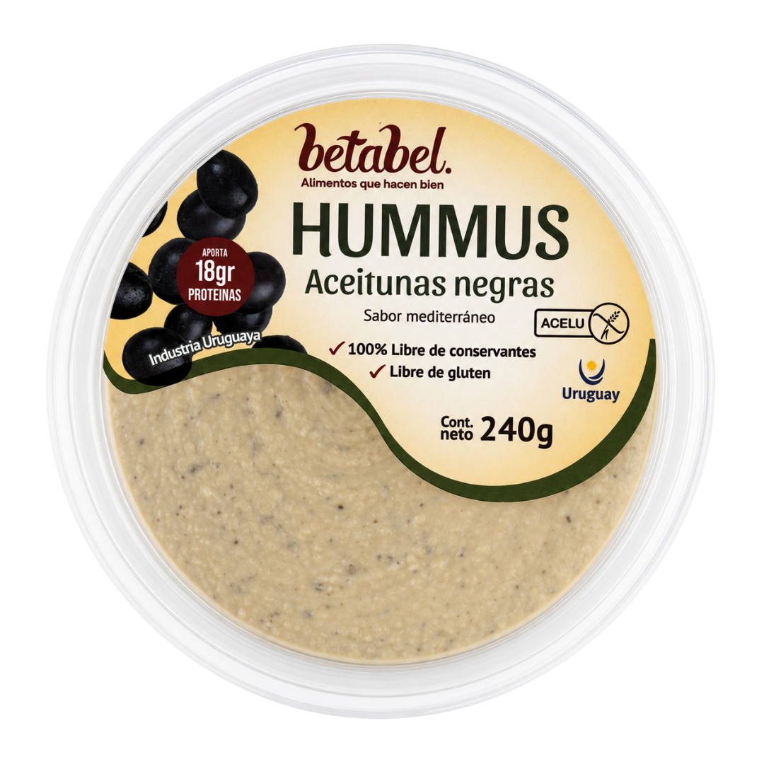 Hummus de Aceitunas negras 240 gr